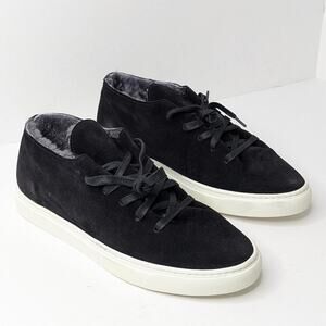 To Boot New York Jada Sneakers, Black Suede, Women's 10.5